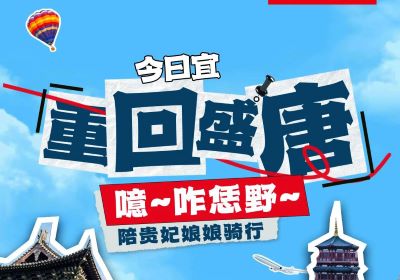 噫~起猛嘞，貴妃娘娘騎著臺鈴來洛陽撒歡了！